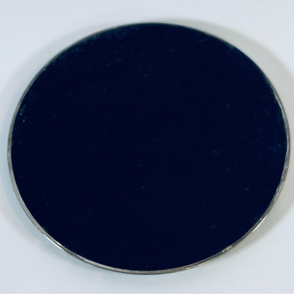 Vintage Set of 2 Hennessy XO Collectible Coasters Silver Tone Metal Felt Bottom - Picture 3 of 6